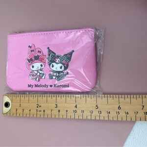 Sanrio Pink My Melody & Kuromi Coin Purse